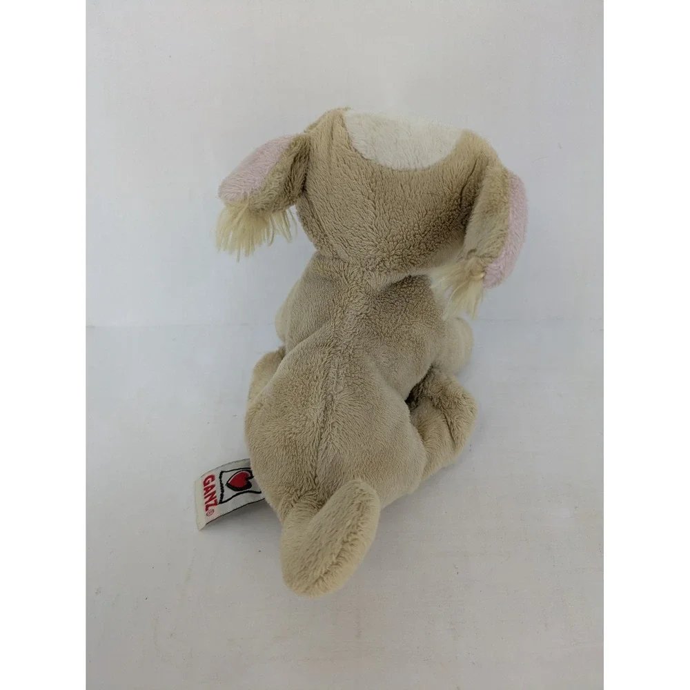 Ganz Lil Kinz Chihuahua Plush Small Tan White HS104 Stuffed Dog Retired No Code